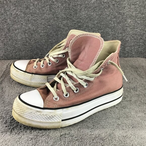 Chuck Taylor All Star Lift Platform Canvas Sneakers Pink Sz 6.5 - Picture 5 of 10